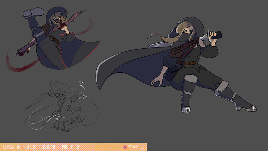Poses y color