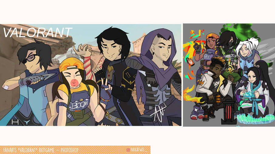 Fanart Valorant - Riotgame