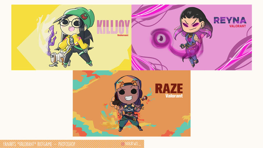 Fanart Valorant - Riotgame